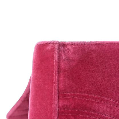 Gucci Velvet Matelasse Blind for Love Embroidered Medium GG Marmont Shoulder Bag Light Raspberry Rose Multicolor 20 of 20
