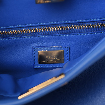 Fendi Nappa Mini Peekaboo Iconic Satchel Bleuette 8 of 10