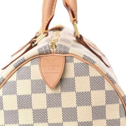 Louis Vuitton Damier Azur Speedy 30 9 of 10