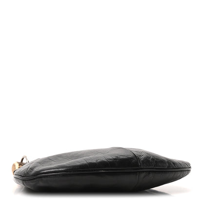 Saint Laurent Buffalo Horn Small Mombasa Hobo Black 4 of 10