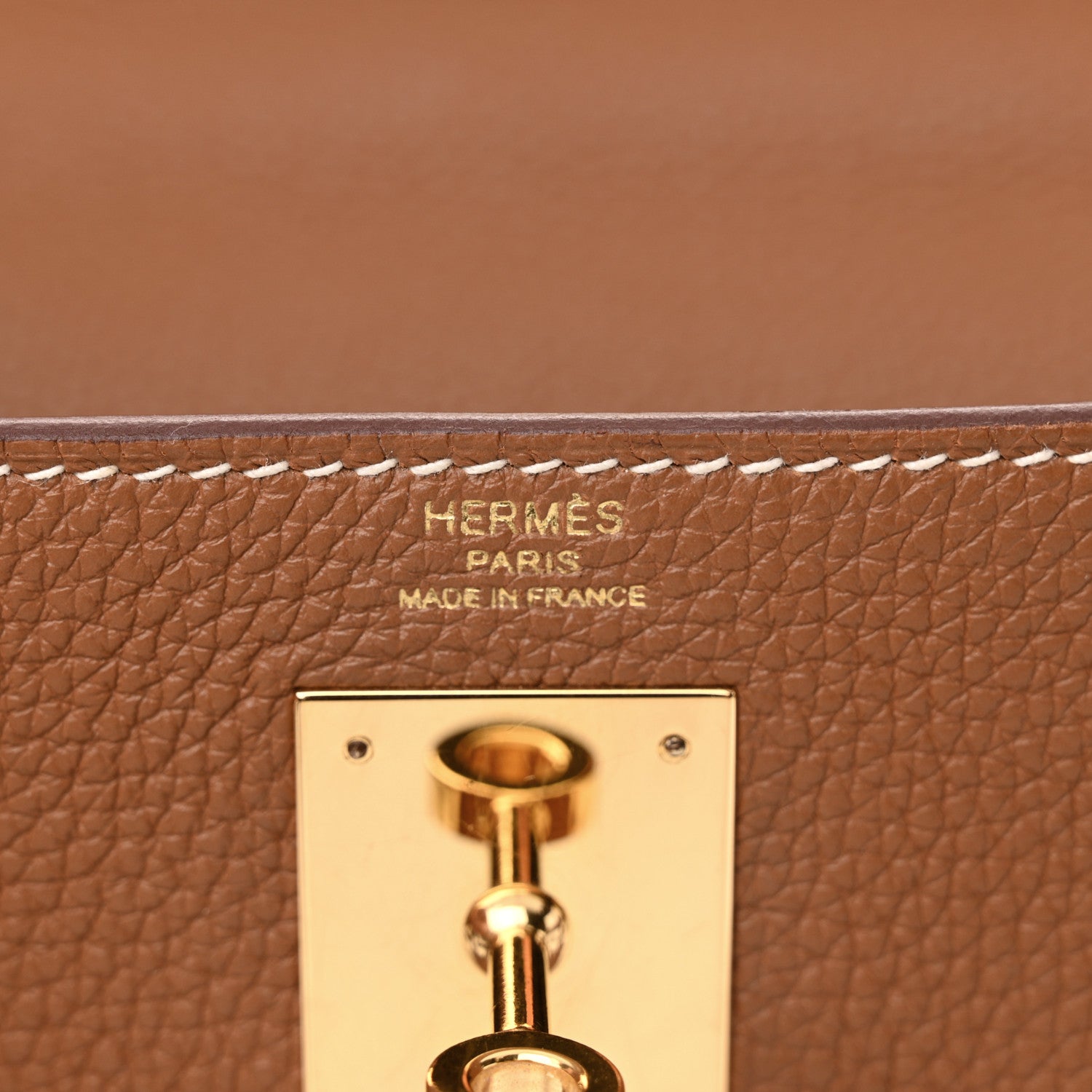 Hermes Togo Kelly Retourne 28 Gold 6 of 11