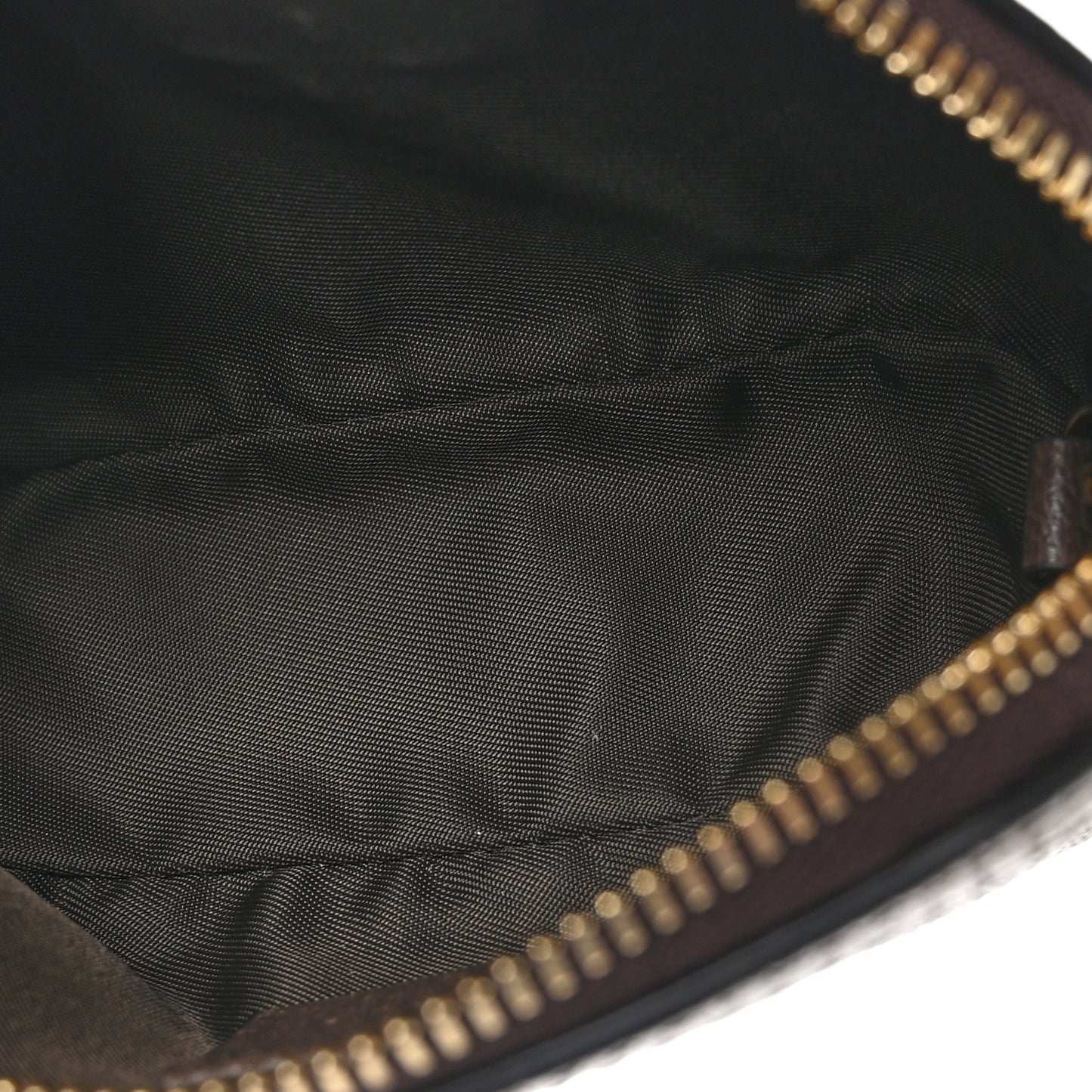 GG Supreme Monogram Web Ophidia Dome Key Pouch Beige New Acero