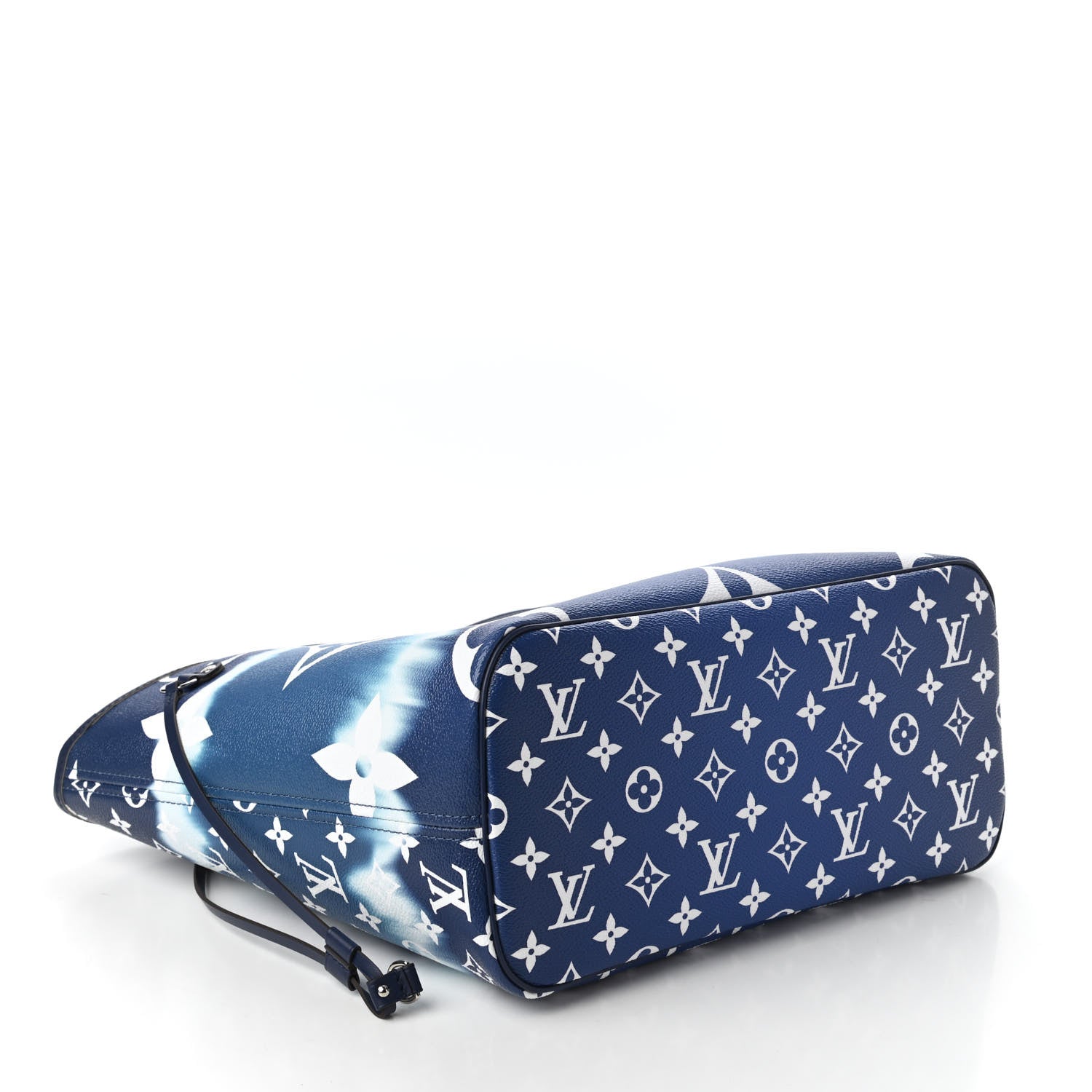 Louis Vuitton Monogram Escale Neverfull MM Blue 4 of 11