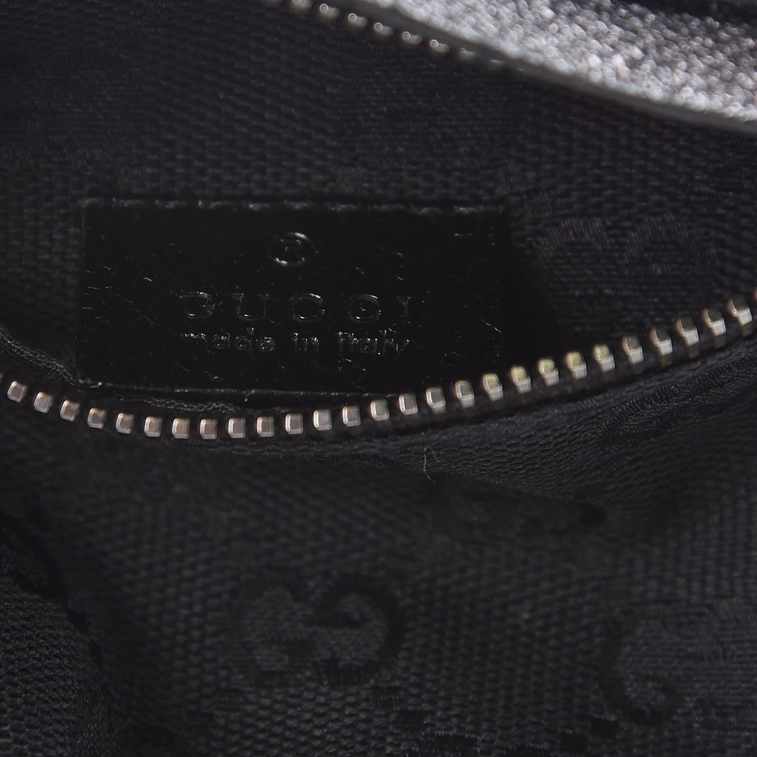 Gucci GG Monogram Double Pocket Belt Bag Black 7 of 12