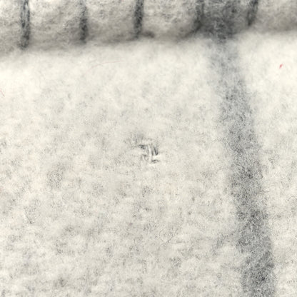 Hermes Wool Cashmere Avalon III Pillow PM Ecru Gris Clair 5 of 5