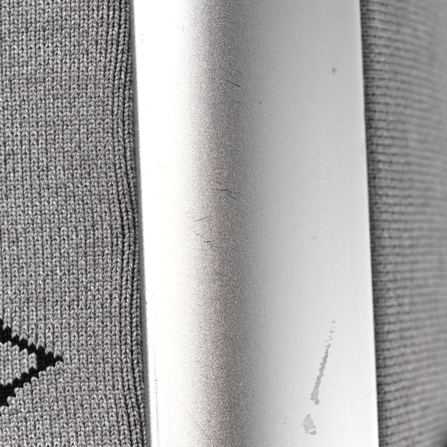 Knit Monogram Horizon Soft 55 Suitcase Grey