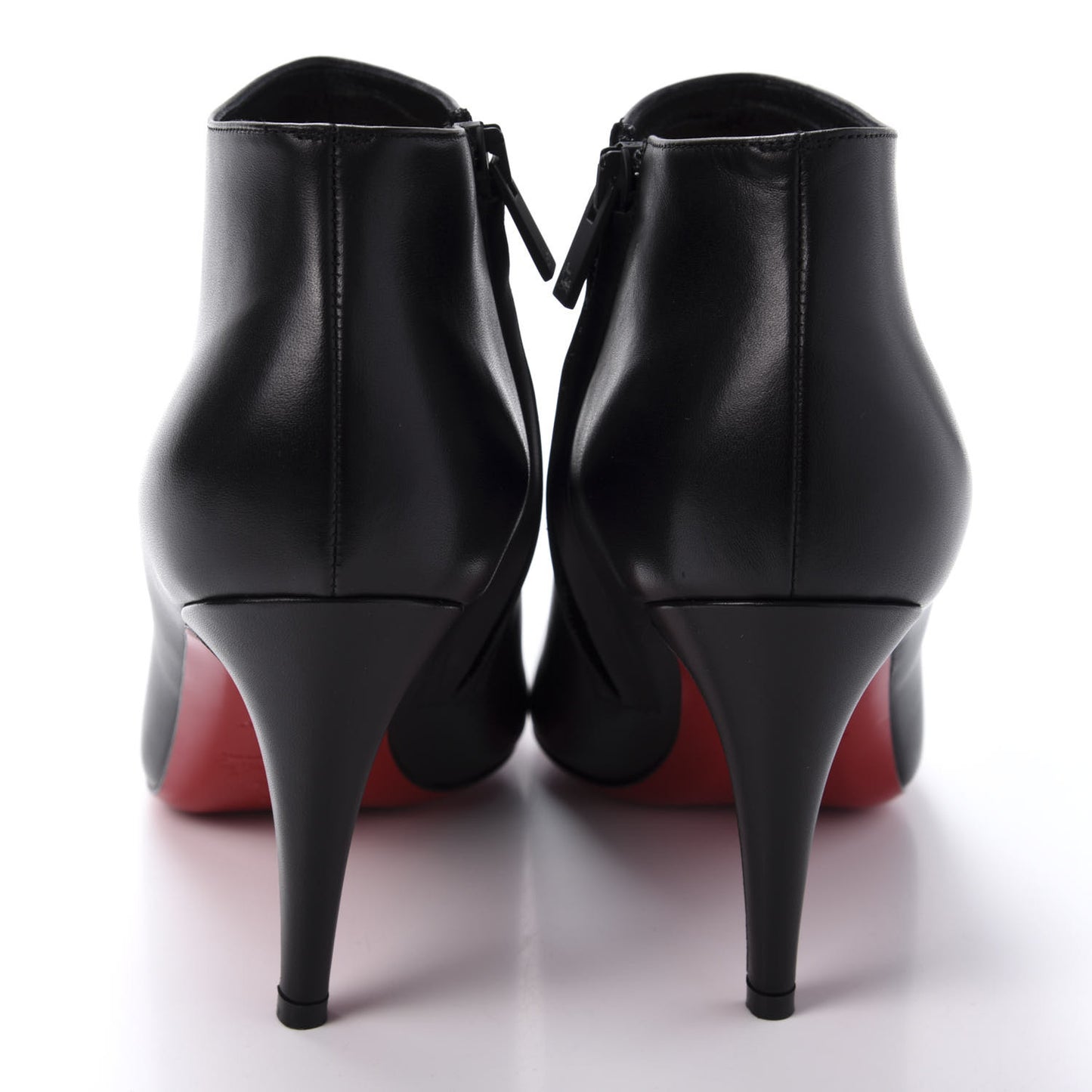 Calfskin Belle 85 Ankle Boots 38.5 Black