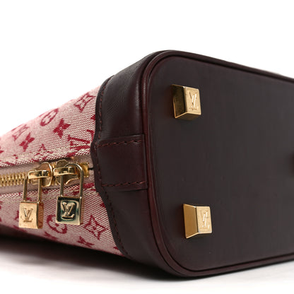 Louis Vuitton Mini Monogram Alma Haut Tote Cherry 8 of 9