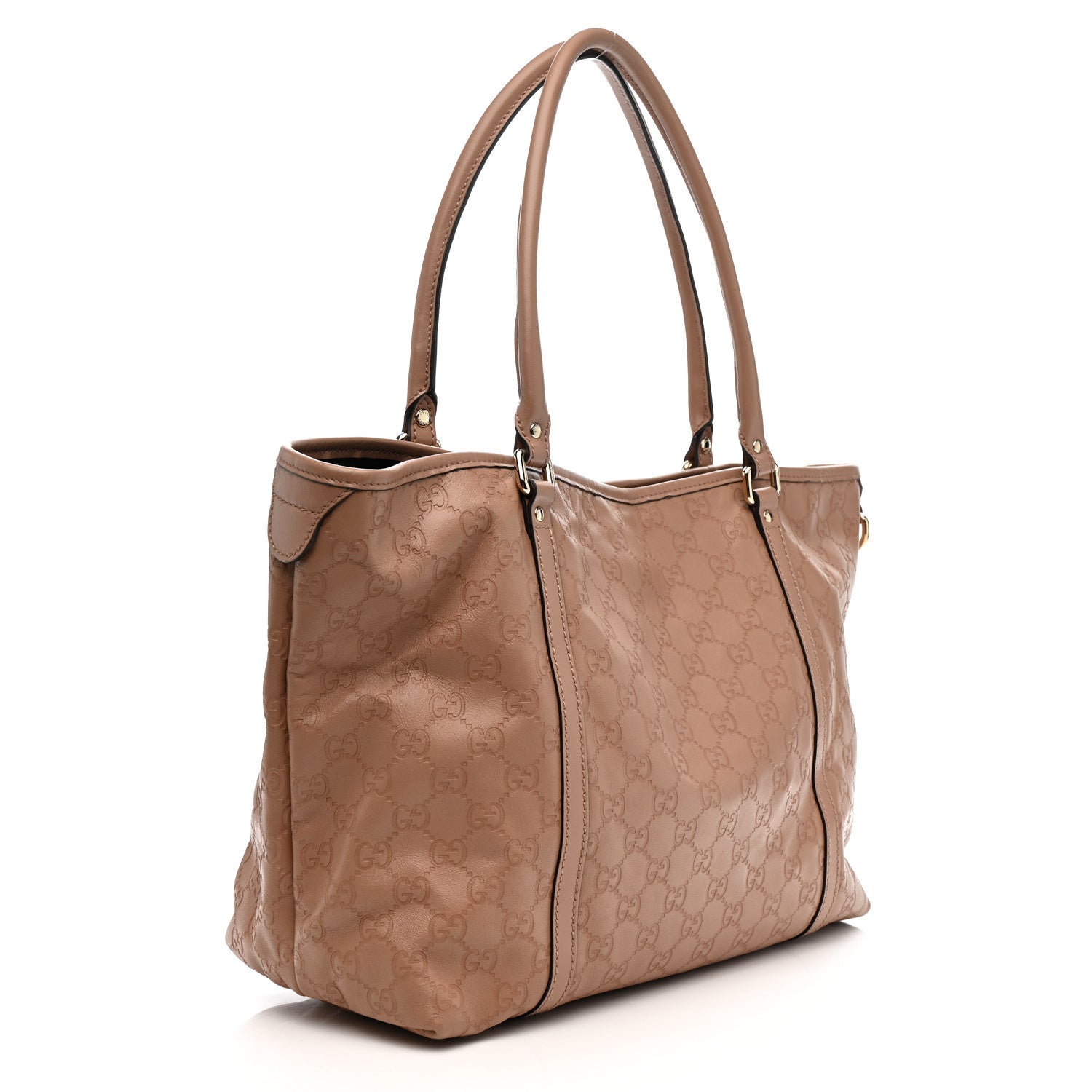 Gucci Guccissima Vitello Tender Medium Joy Tote Winter Rose 3 of 10