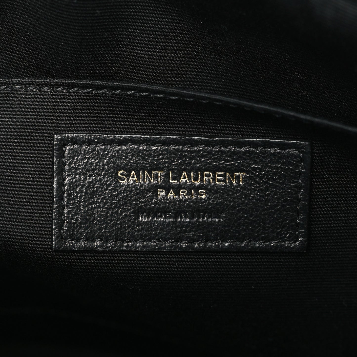 Calfskin Matelasse Monogram Lou Camera Bag Black