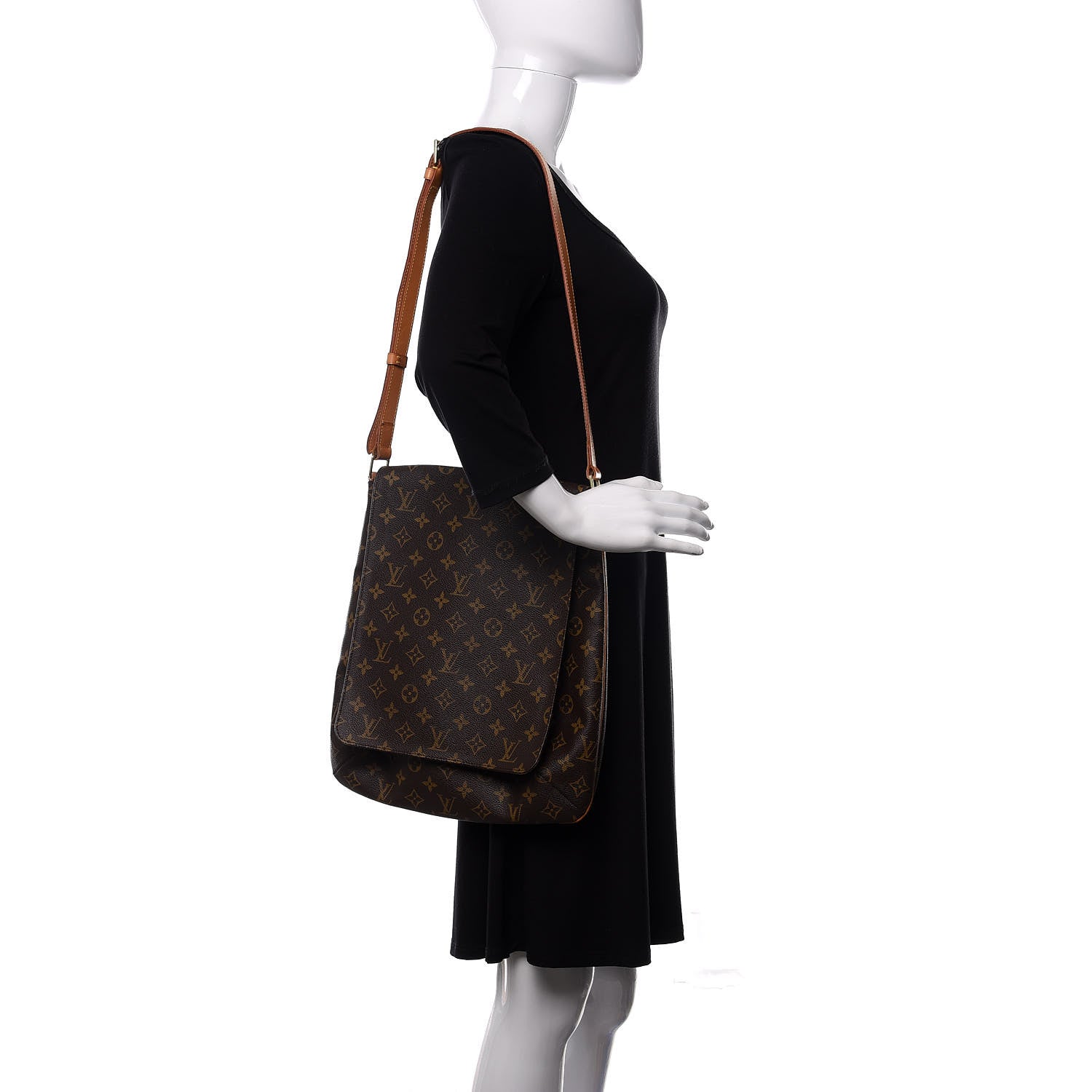 Louis Vuitton Monogram Musette GM 2 of 9