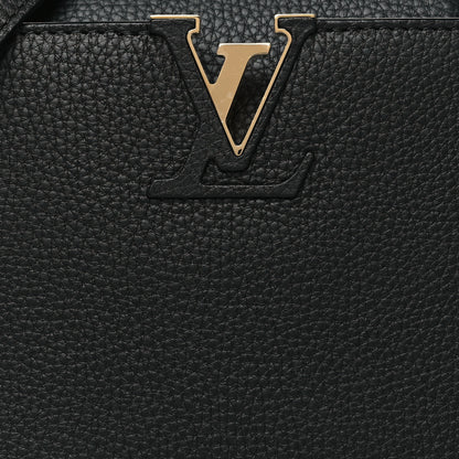 Louis Vuitton Taurillon Capucines BB Black 7 of 9