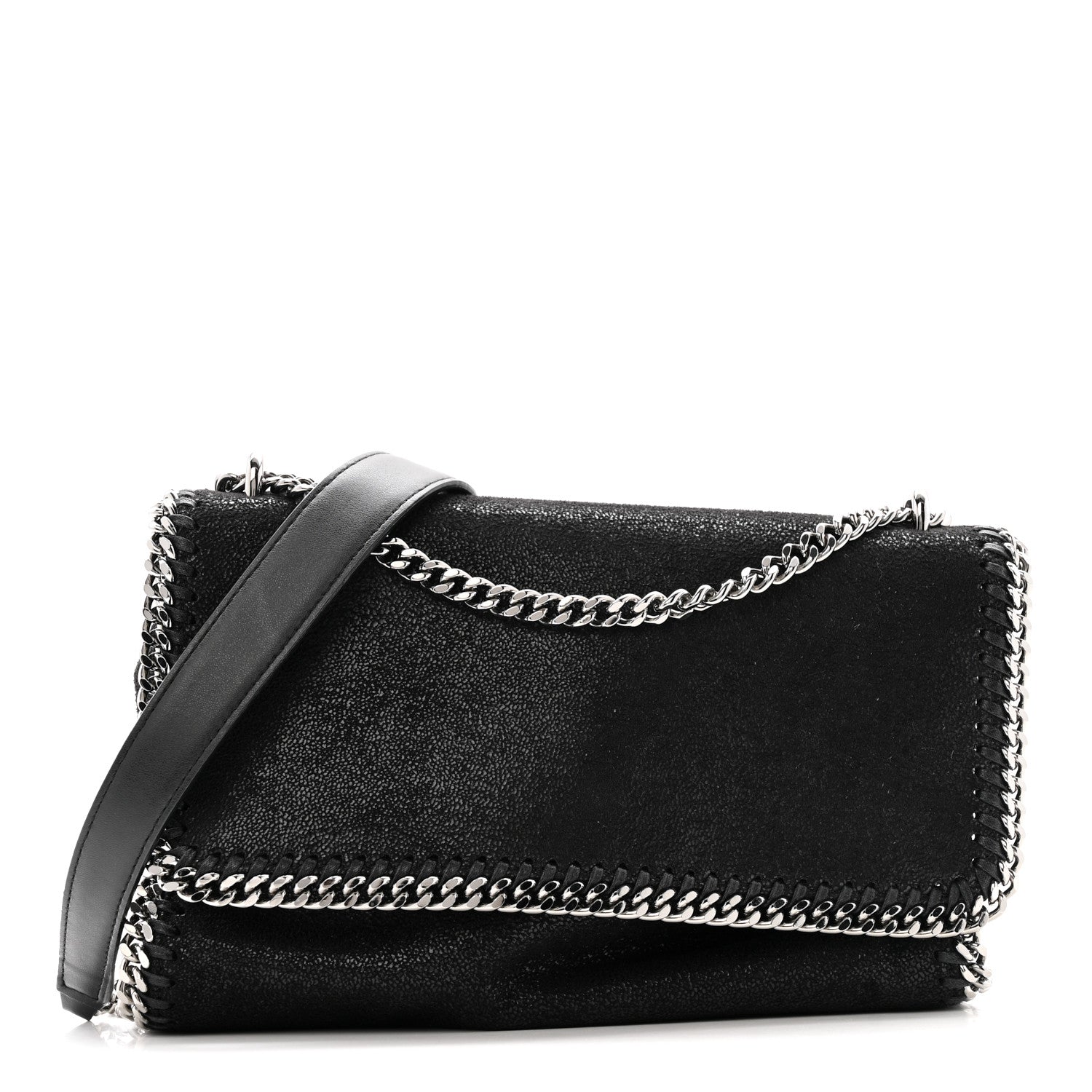Stella McCartney Shaggy Deer Falabella Messenger Black 1 of 11
