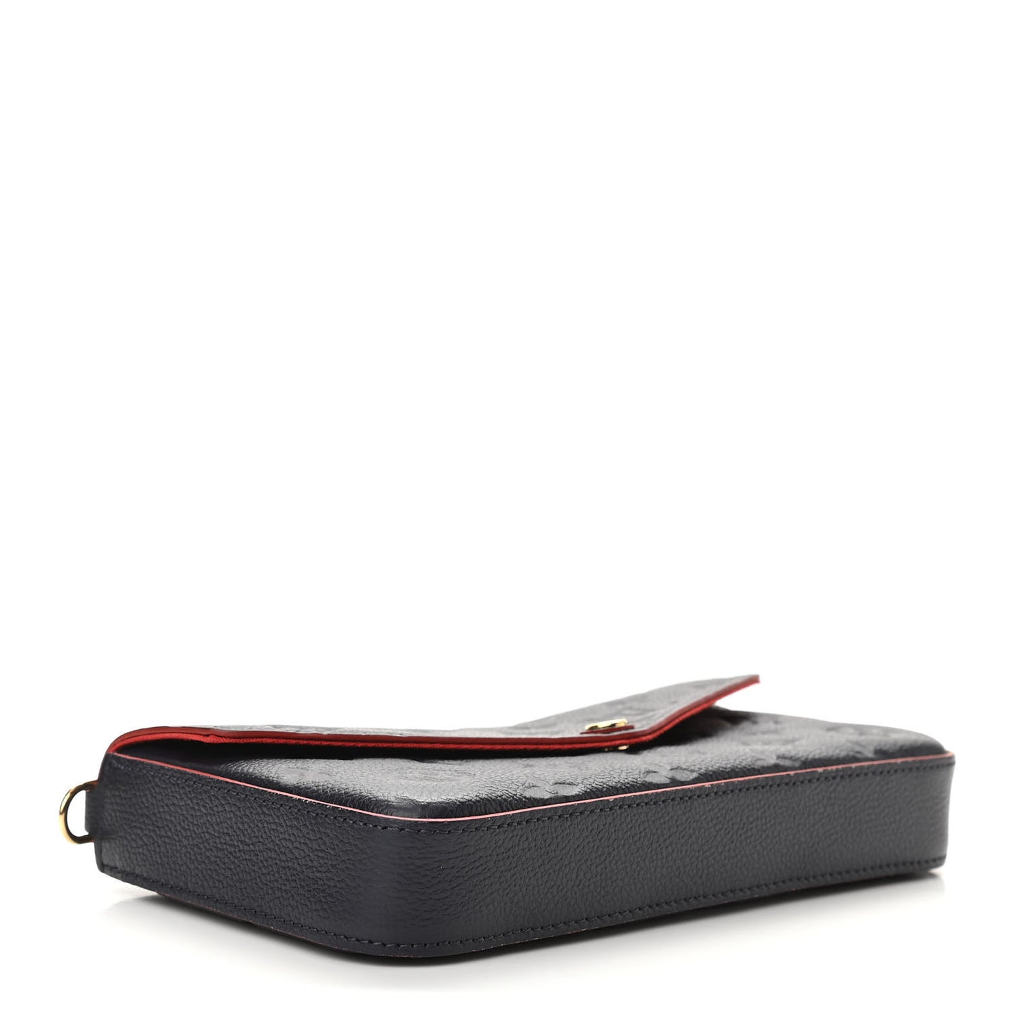 Empreinte Pochette Felicie Chain Wallet Marine Rouge