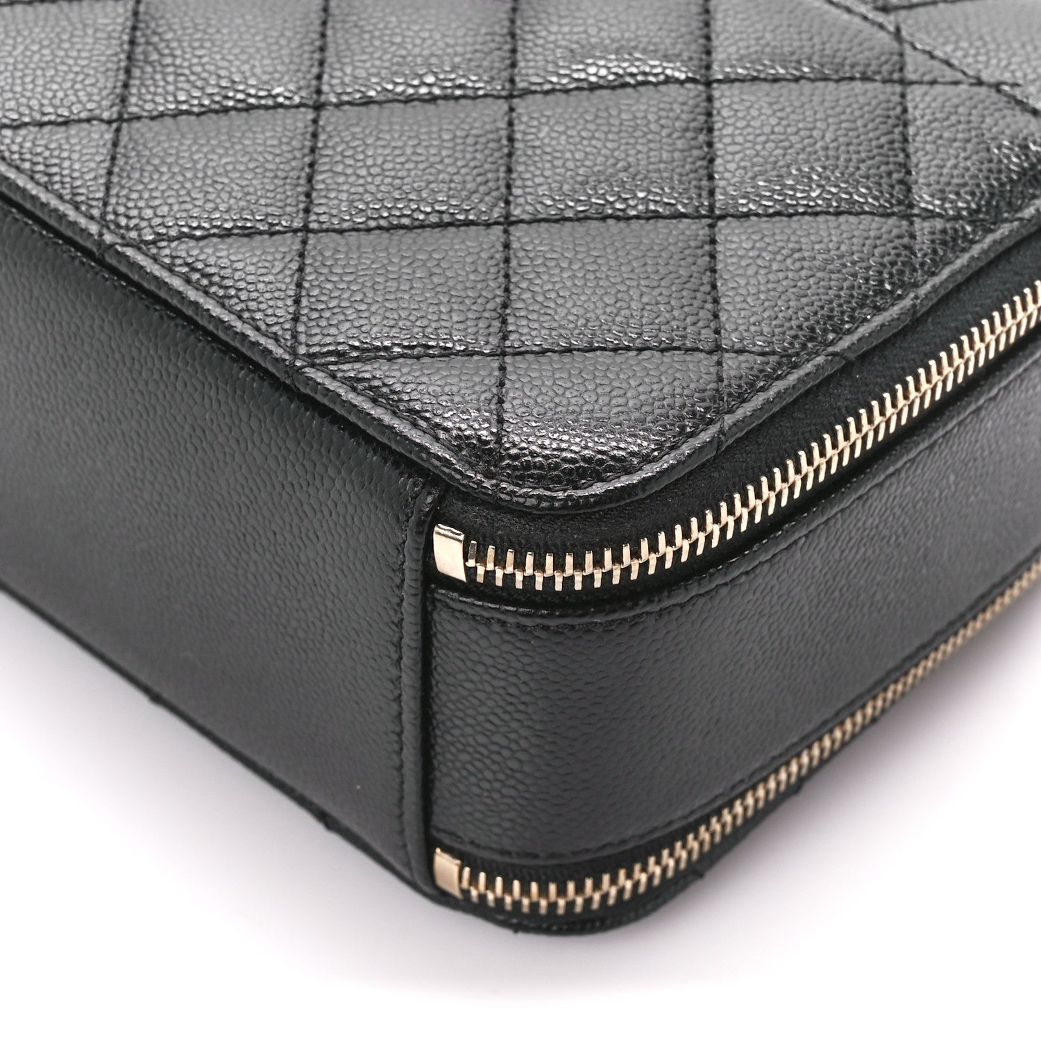 Chanel Caviar Quilted Small Pick Me Up Vanity Case Black 11 of 11