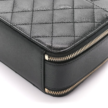 Chanel Caviar Quilted Small Pick Me Up Vanity Case Black 11 of 11