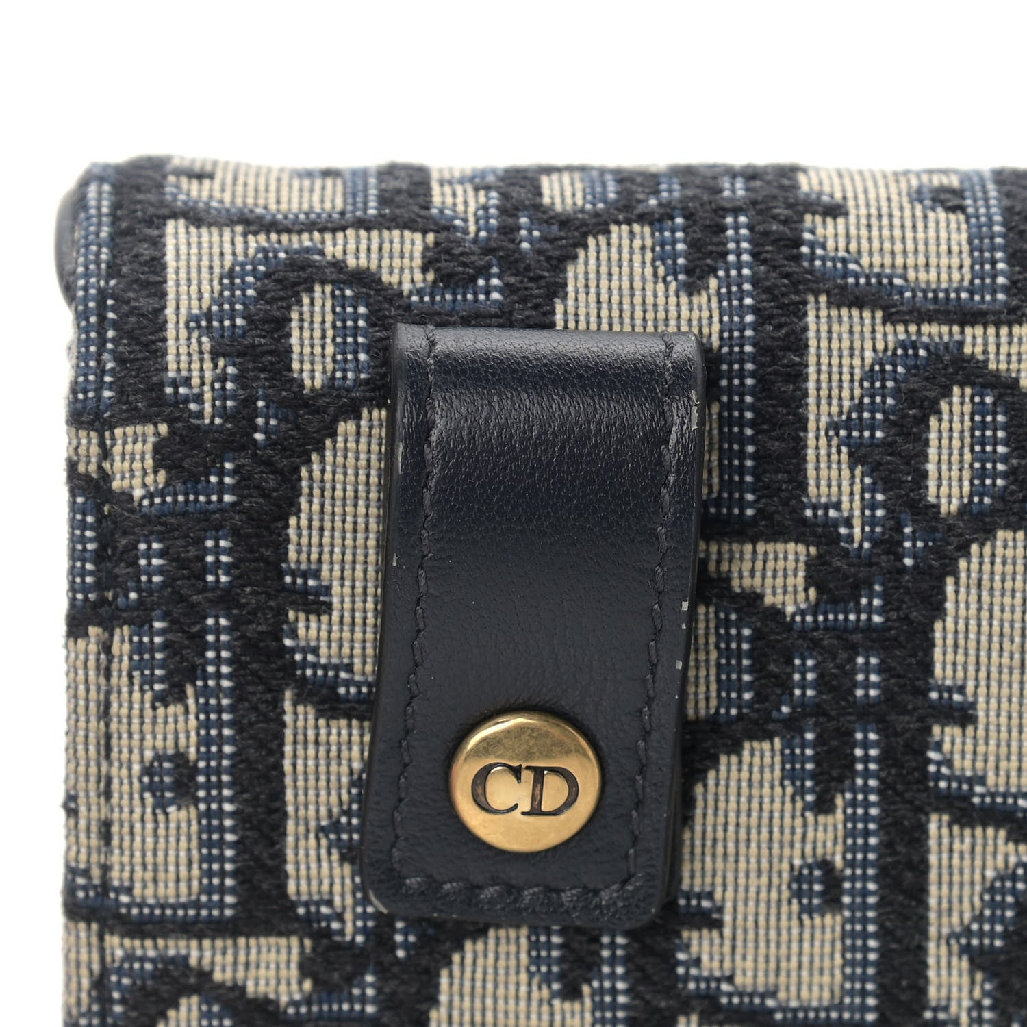 Christian Dior Oblique Saddle Belt Bag Blue 11 of 11