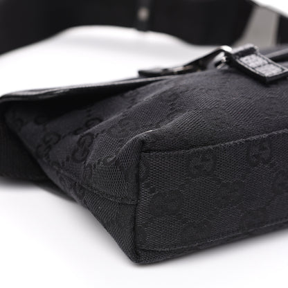 Gucci GG Monogram Web Flight Belt Bag Black 7 of 8