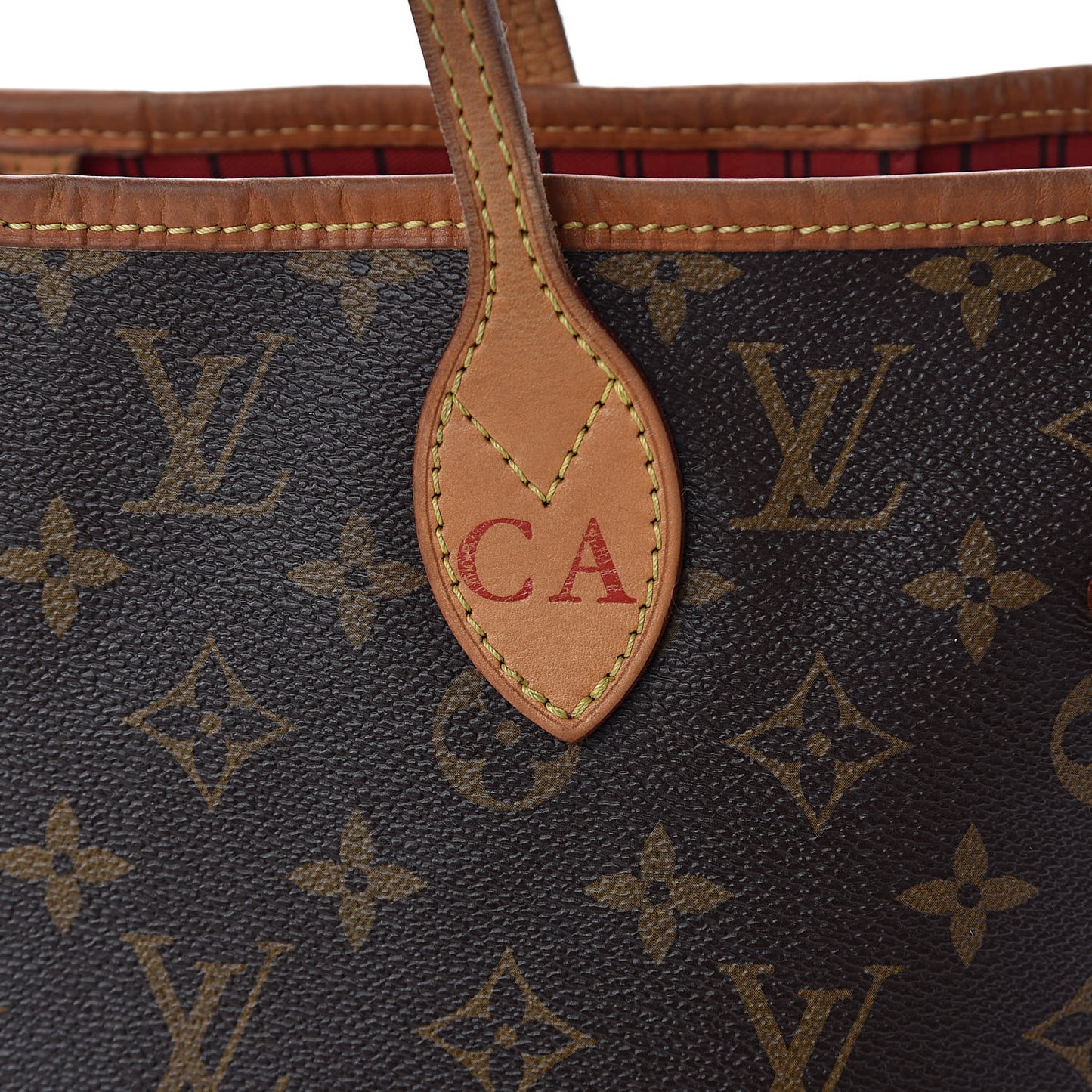 Monogram Neo Neverfull MM Cherry