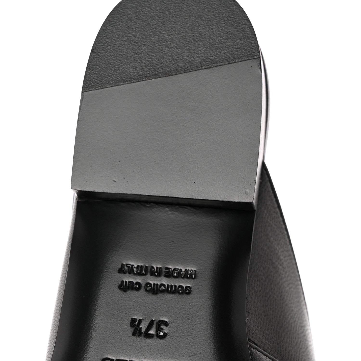 Hermes Goatskin Oz Mules 37.5 Black 11 of 11