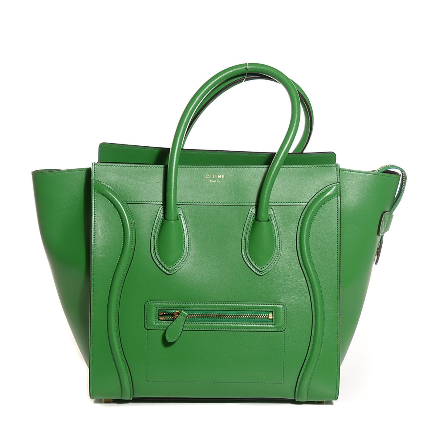 Palmelato Calfskin Mini Luggage Grass Green