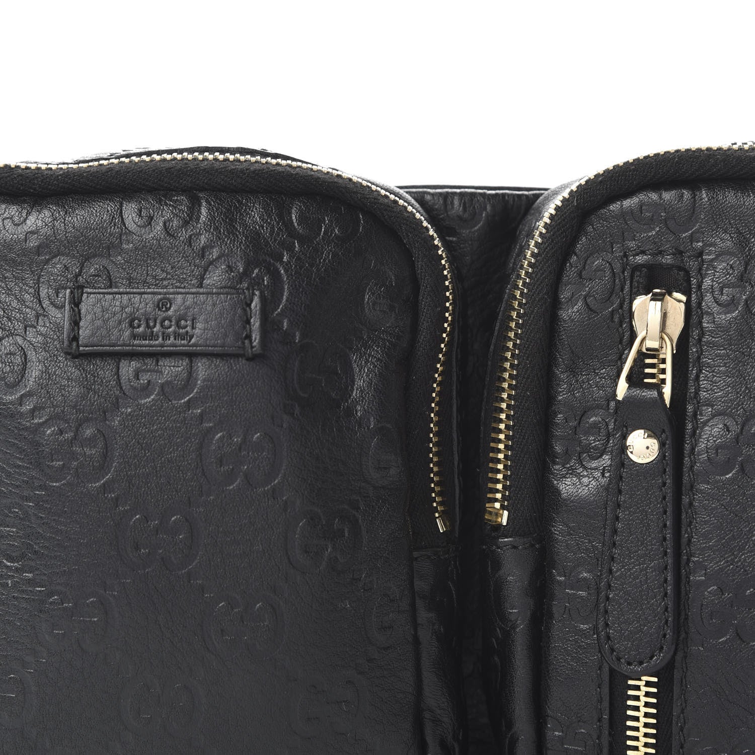 Gucci Guccissima Belt Bag Black 10 of 10