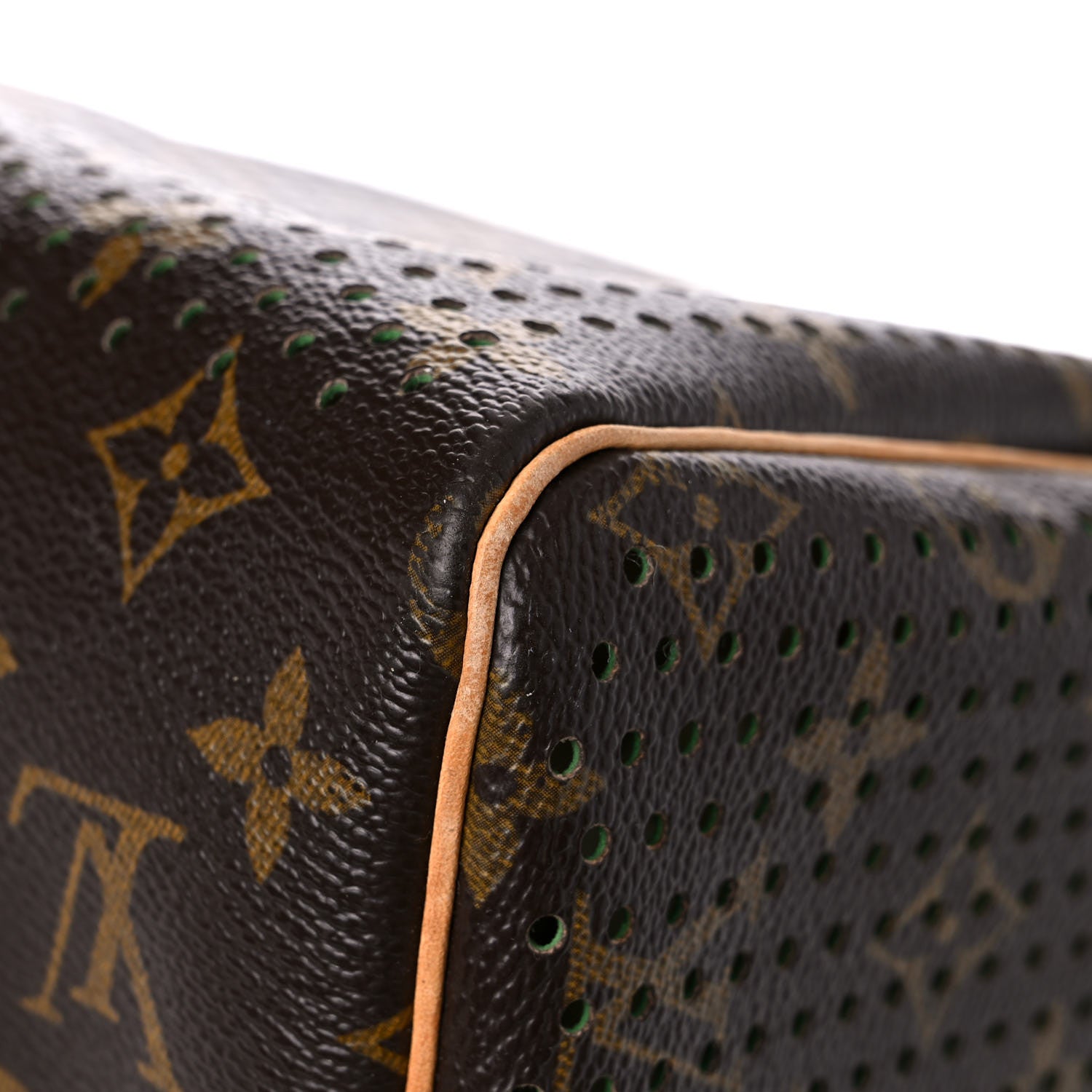 Louis Vuitton Monogram Perforated Speedy 30 Green 11 of 34