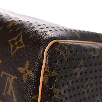Louis Vuitton Monogram Perforated Speedy 30 Green 11 of 34