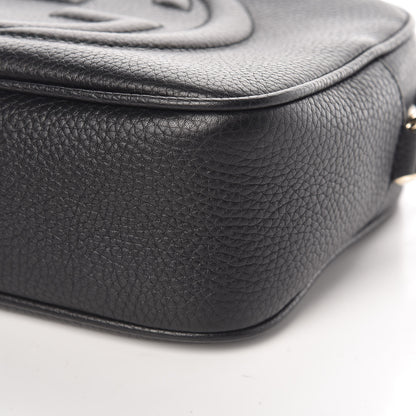 Gucci Pebbled Calfskin Small Soho Disco Bag Black 9 of 10