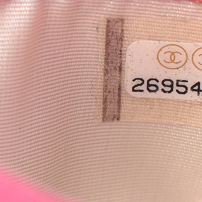 Chanel Caviar Quilted Card Holder Pink 7 of 7