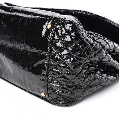 Chanel Vinyl XL Rock and Chain Flap Black 10 of 11