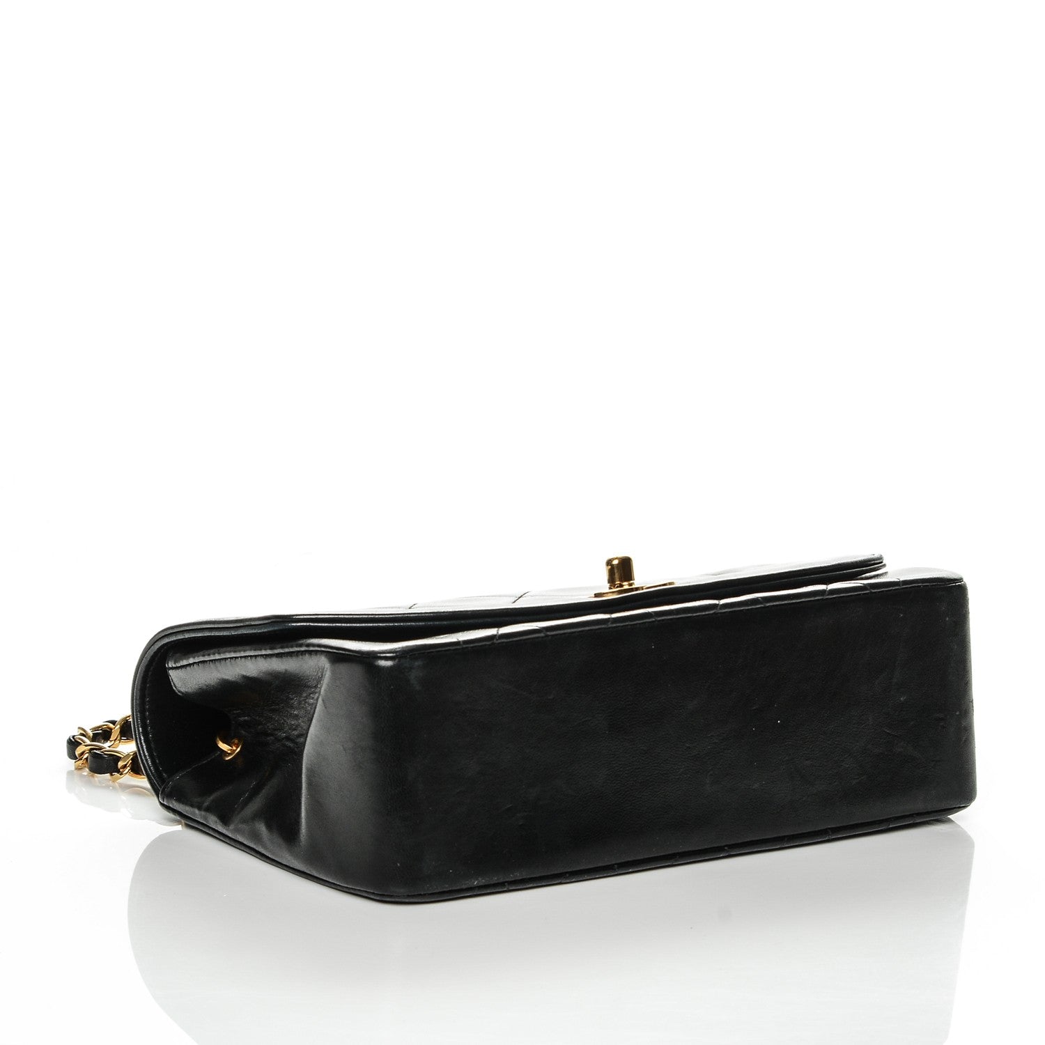 Chanel Lambskin Quilted Small Single Flap Black 4 of 9
