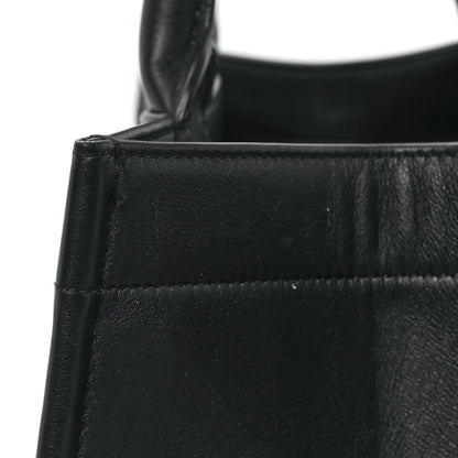 Christian Dior Calfskin Embossed Medium Book Tote Black 12 of 12
