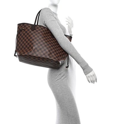 Louis Vuitton Damier Ebene Neo Neverfull MM 2 of 9
