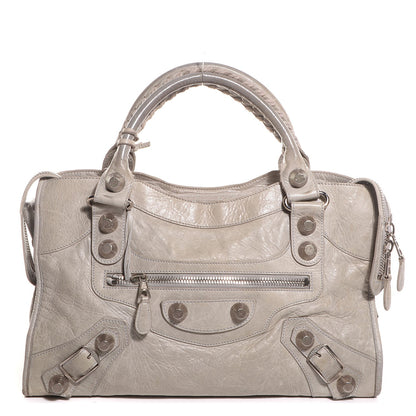 Balenciaga Agneau Giant 21 Silver Hardware City Argent 1 of 12