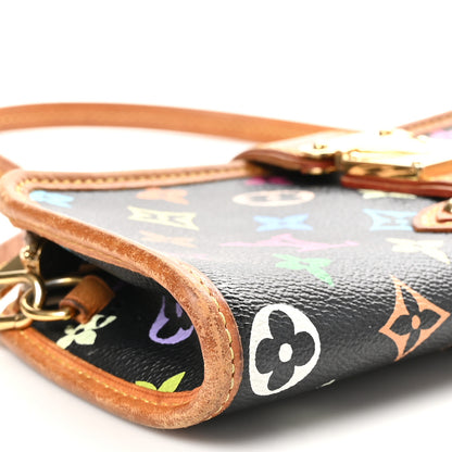 Louis Vuitton Monogram Multicolor Shirley Black 7 of 10