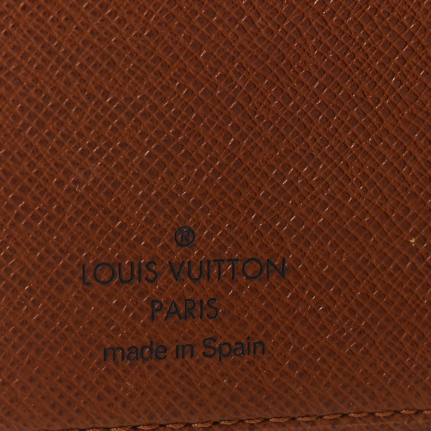 Monogram Checkbook Wallet