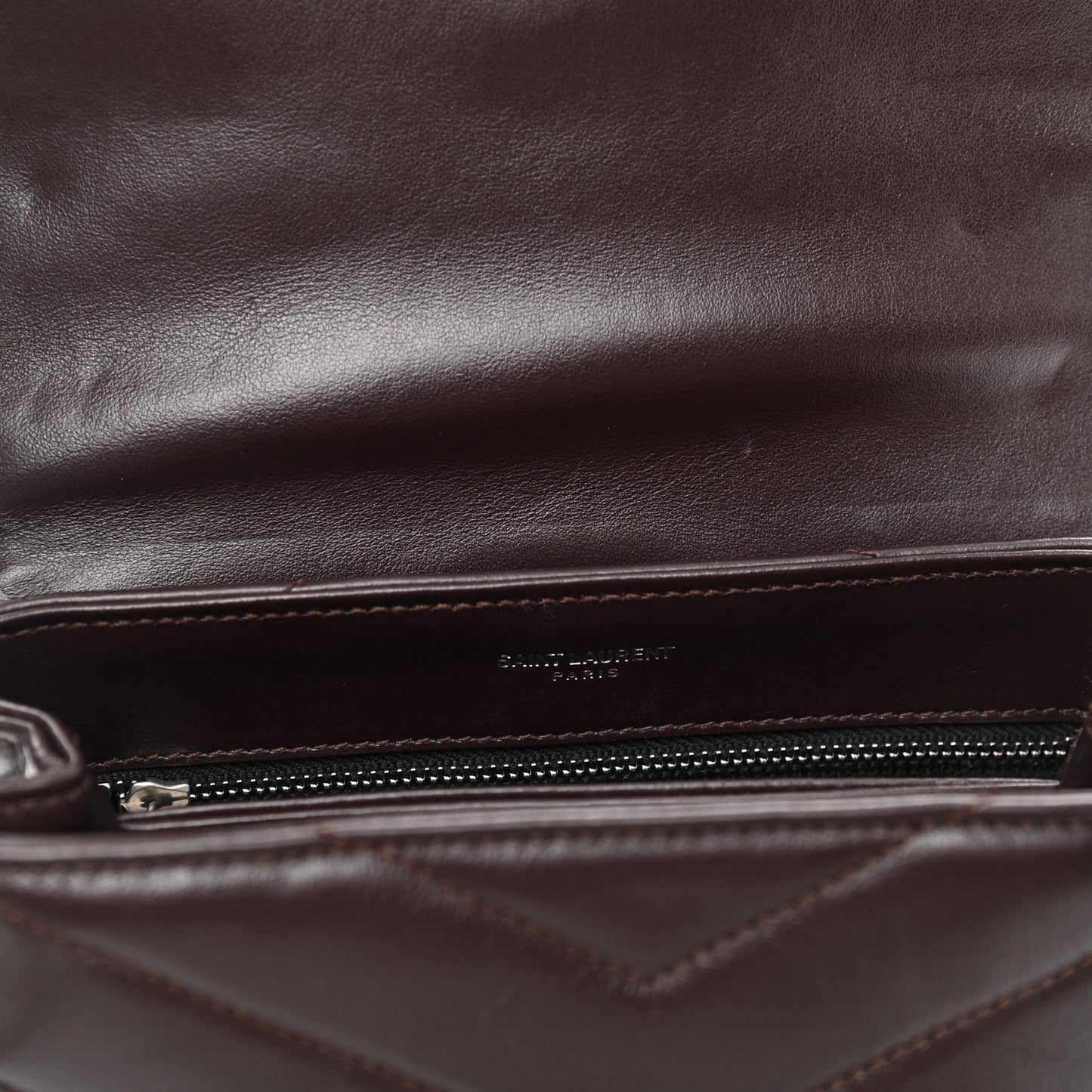 Calfskin Y Quilted Monogram Toy Loulou Monogram Crossbody Bag Black Tulipe