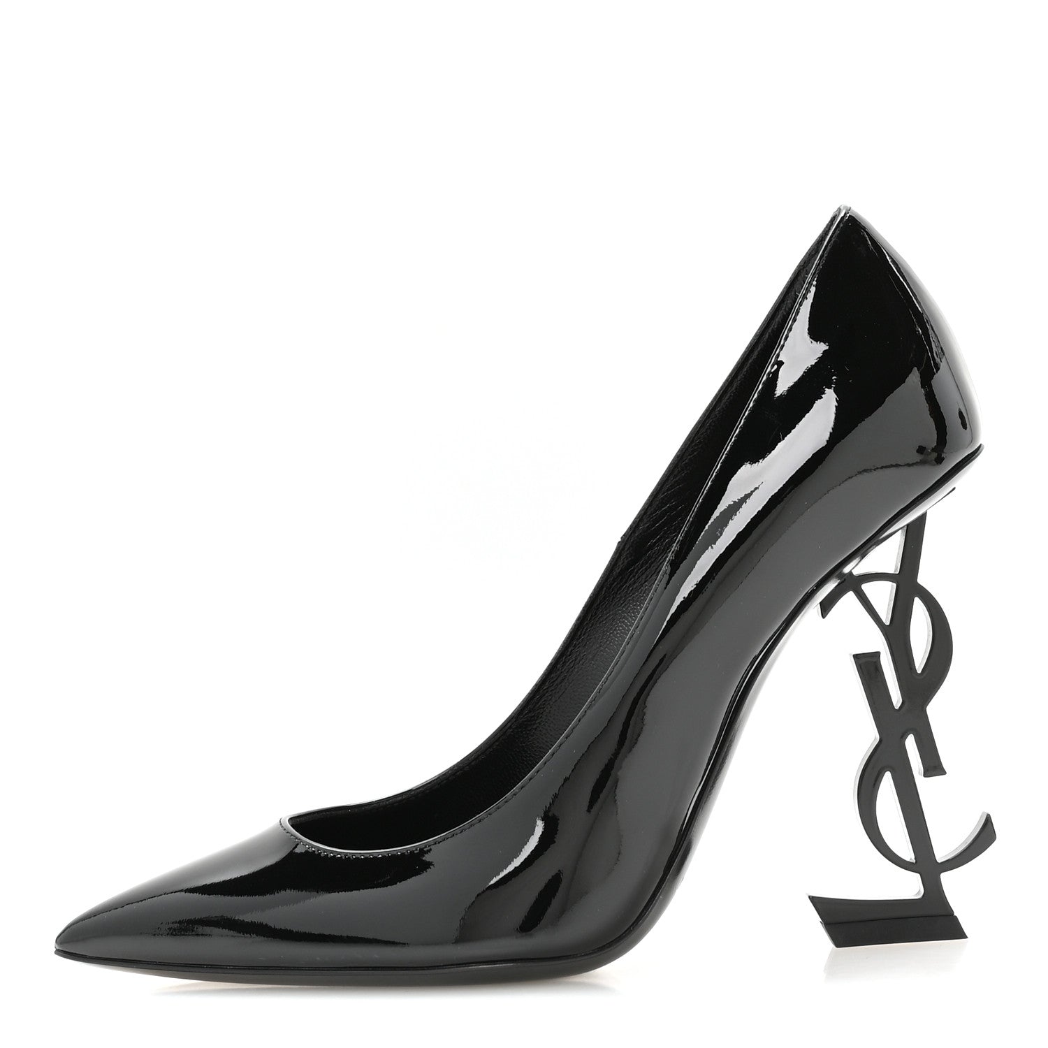 Saint Laurent Patent Opyum 110 Pumps 35.5 Black 1 of 9