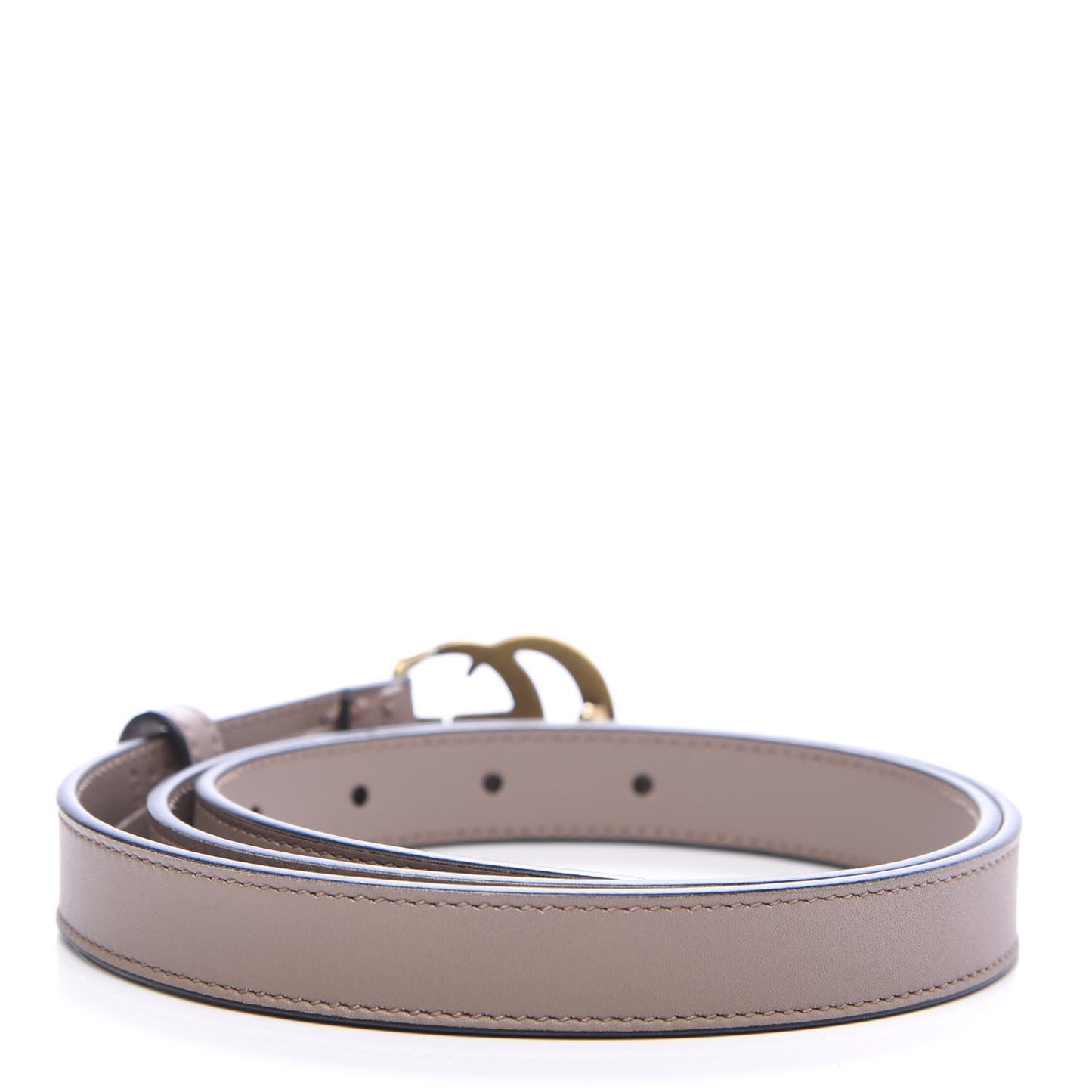 Calfskin Double G 20mm Belt 85 34 Porcelain Rose