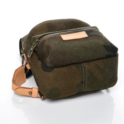 Louis Vuitton X SUPREME Camouflage Nano Apollo Backpack Bag Charm 4 of 9