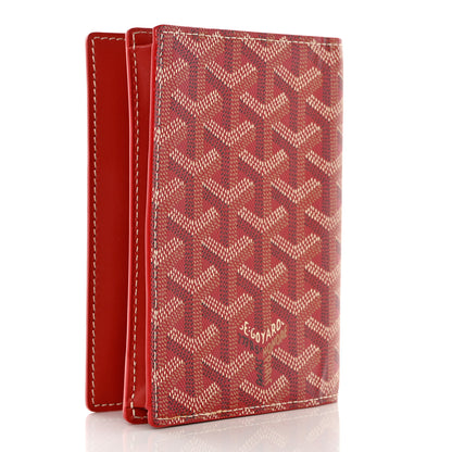 Goyard Goyardine Pocket Organizer Wallet Red 3 of 7