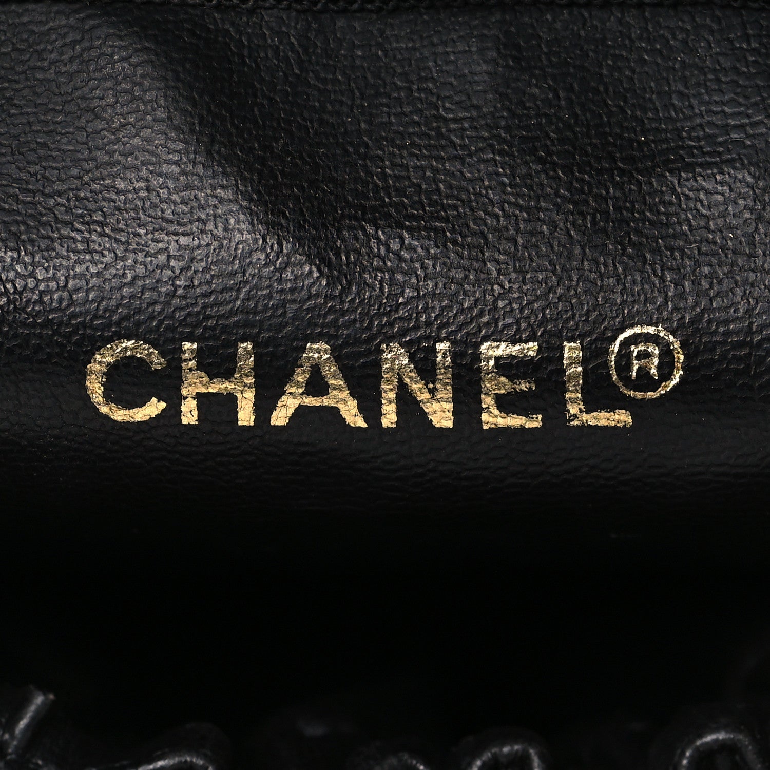 Chanel Lambskin Vanity Cosmetic Case Black 7 of 11