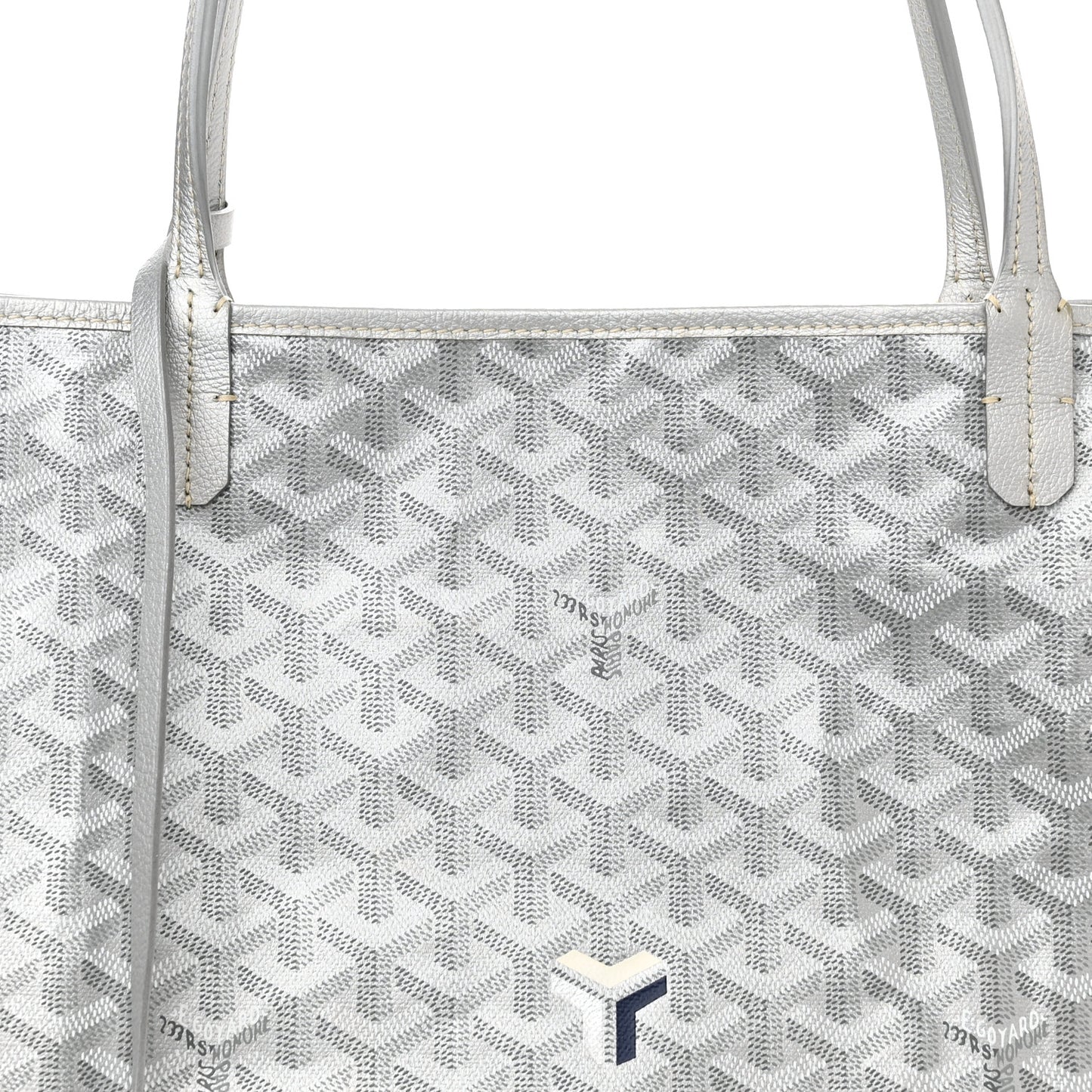 Goyardine Precious Metals Saint Louis GM Silver