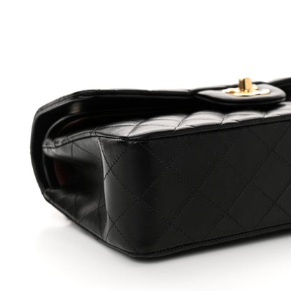 Chanel Lambskin Quilted Small Double Flap Black 9 of 10