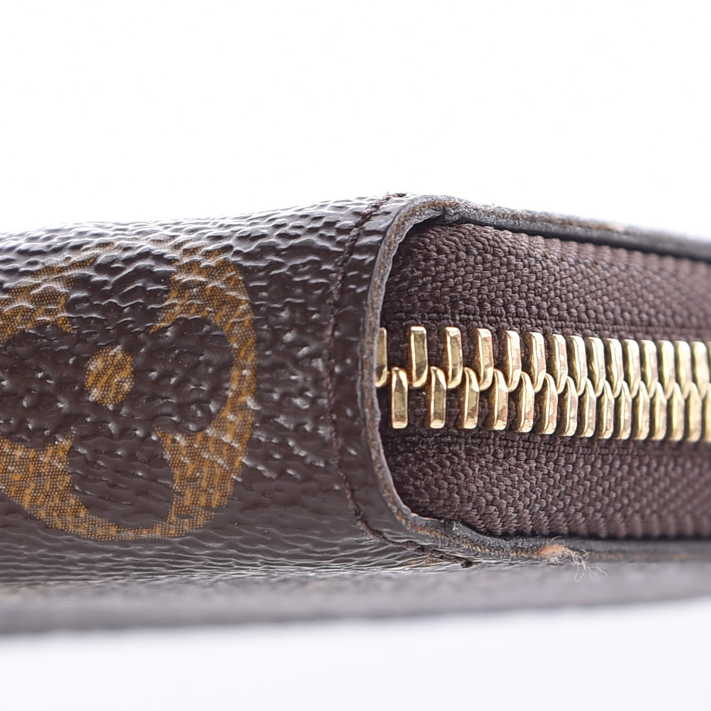Monogram Clemence Wallet Rose Ballerine