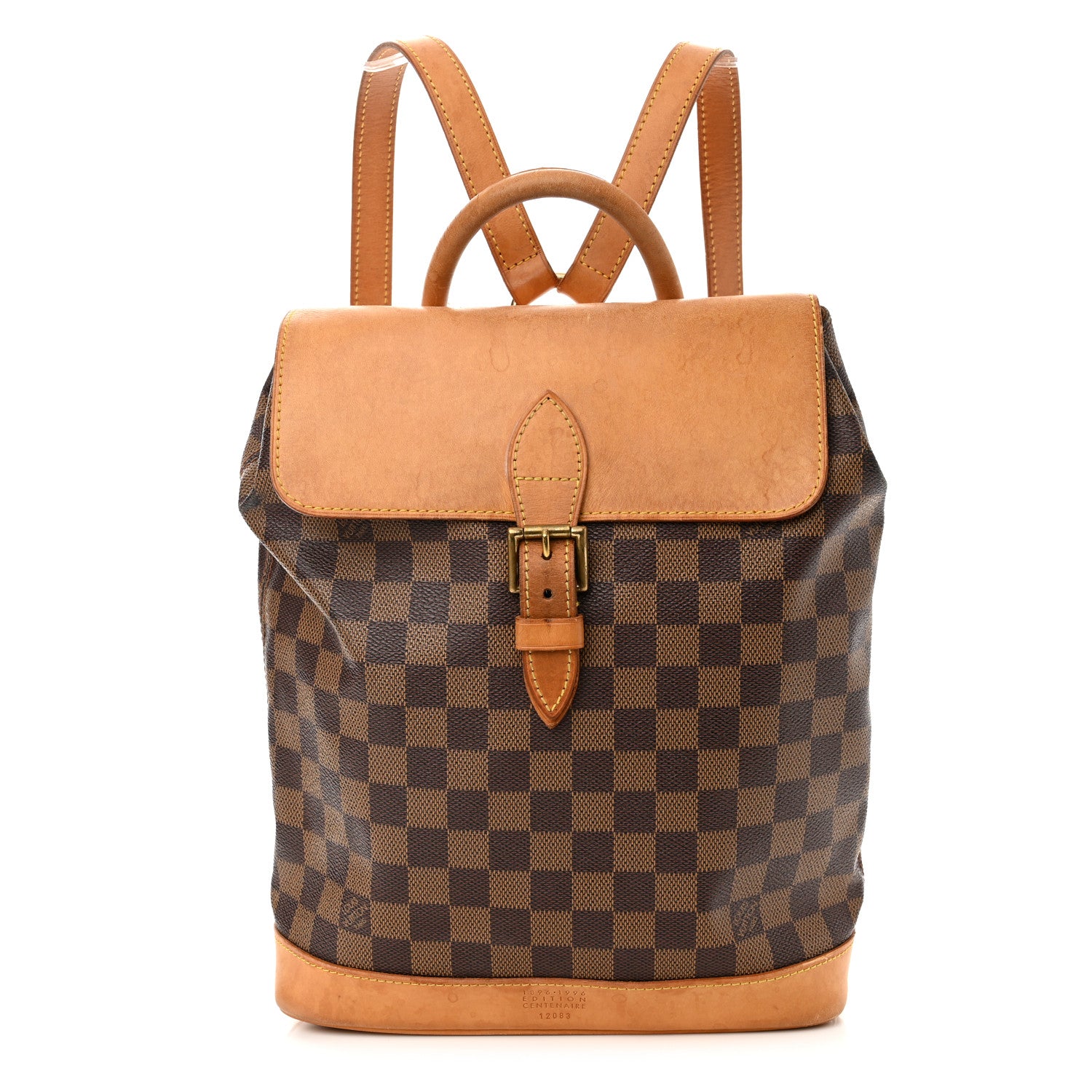 Louis Vuitton Damier Ebene Soho Centenaire Backpack 1 of 17