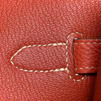 Hermes Togo Birkin 35 Sanguine 13 of 36