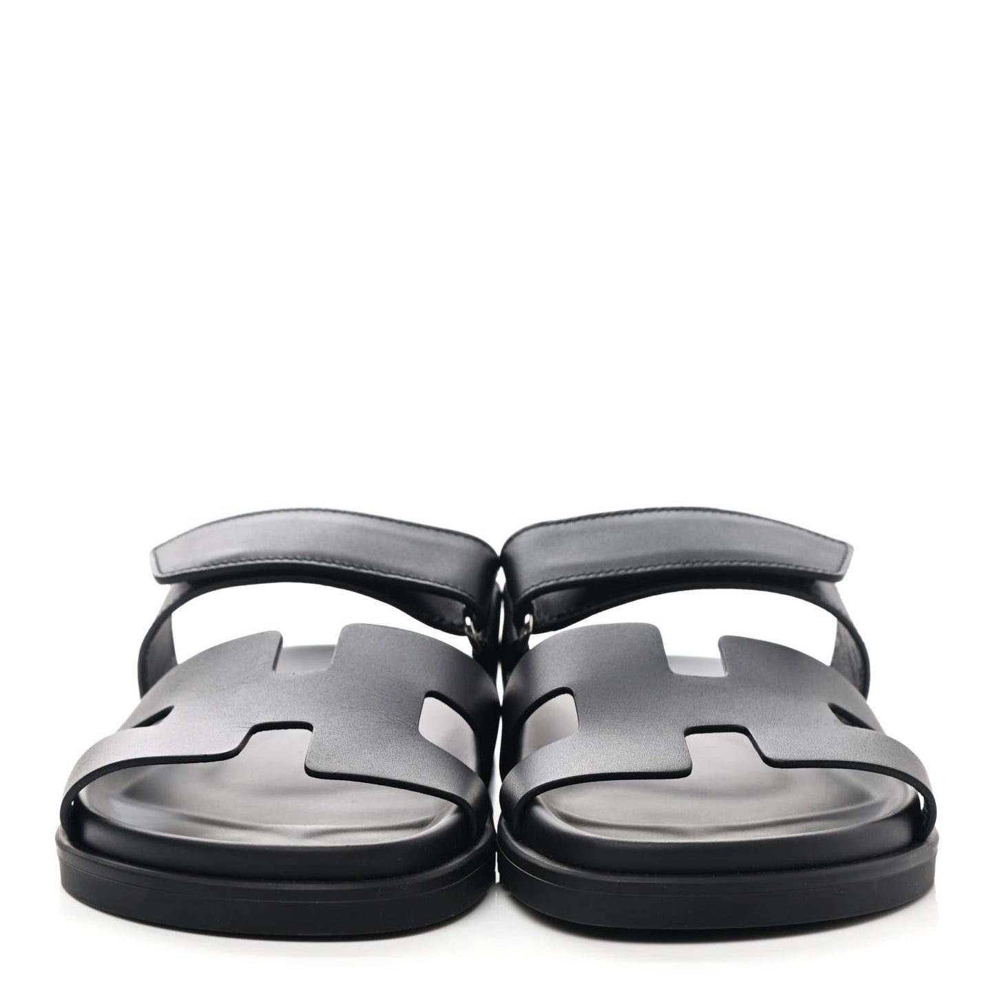 Calfskin Womens Chypre Sandals 38 Black