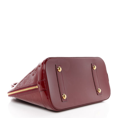 Louis Vuitton LOUIS VUITTON Vernis Alma PM Rouge Fauviste 4 of 13